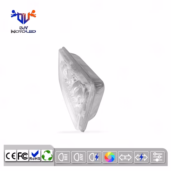 Motoled CD70 LED Built-in Accessories White Headlight Blue DRL Front Light Headlamp