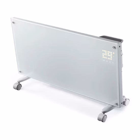 2000W 전기 대류 히터 유리 패널 히터 적외선 난방 패널 벽 장착형 대류 히터 홈 히터 PTC 히터 Infrade 히터 팬 히터