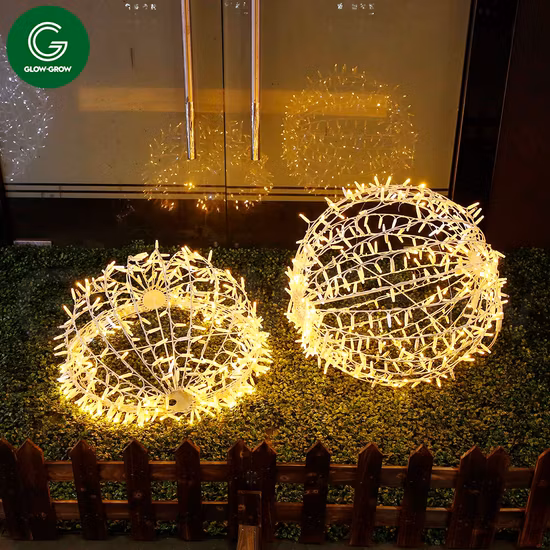 거리/쇼핑몰을 위한 장식적인 사건 정원 공원 3D LED 산타클로스 주제 빛